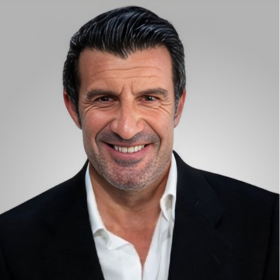 Nicolás Halac con Luis Figo para Experiencias LLC